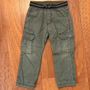 Gymboree Cargo Olive Pants Boys Size 4